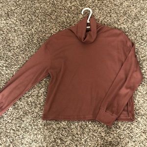 Mauve Turtle neck